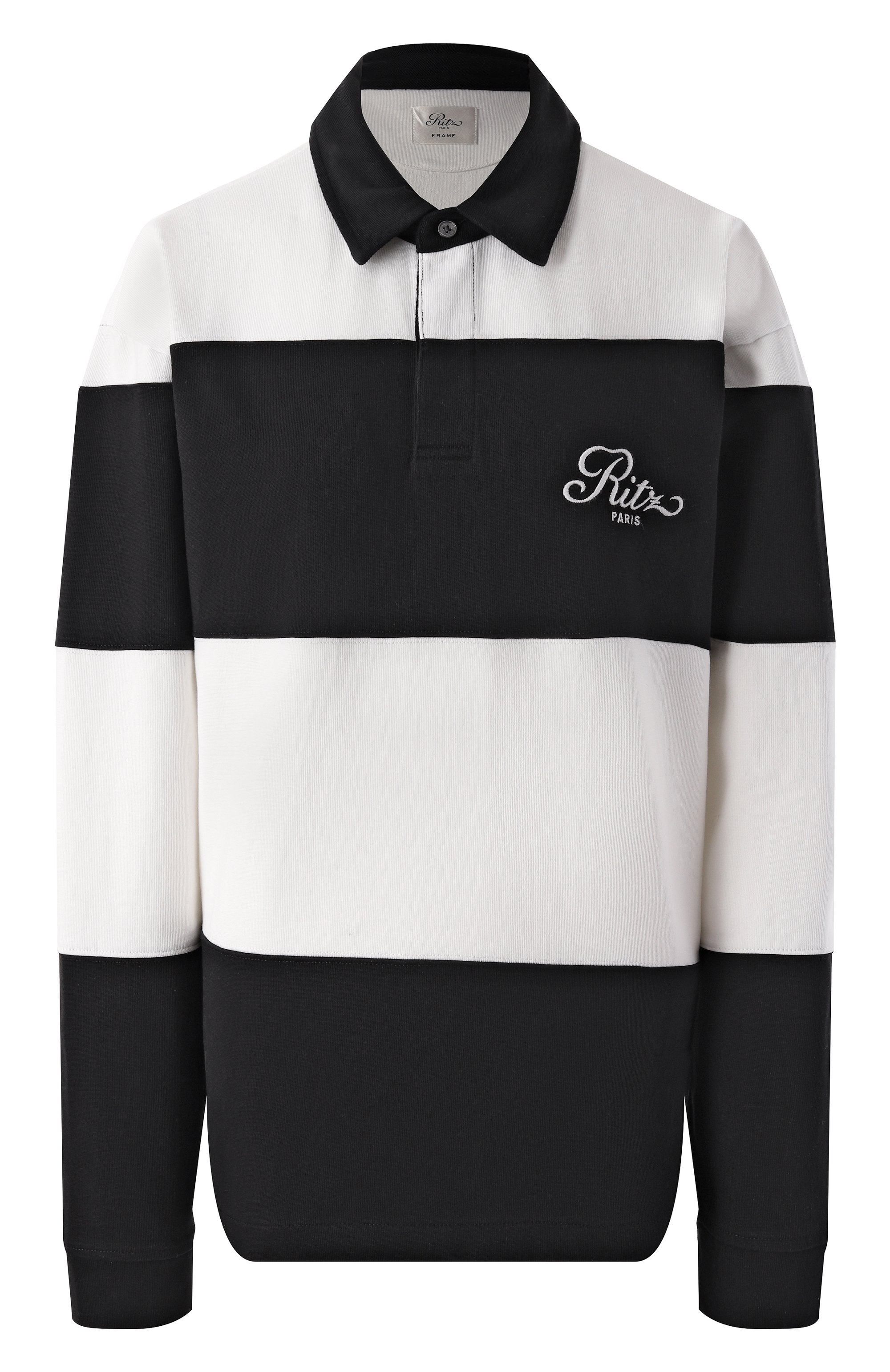 Хлопковое поло frame x ritz paris FRAME DENIM, арт. MP25JSH001, фото 1