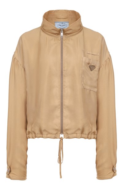 Женская шелковая куртка PRADA, арт. P5380Q/14PE