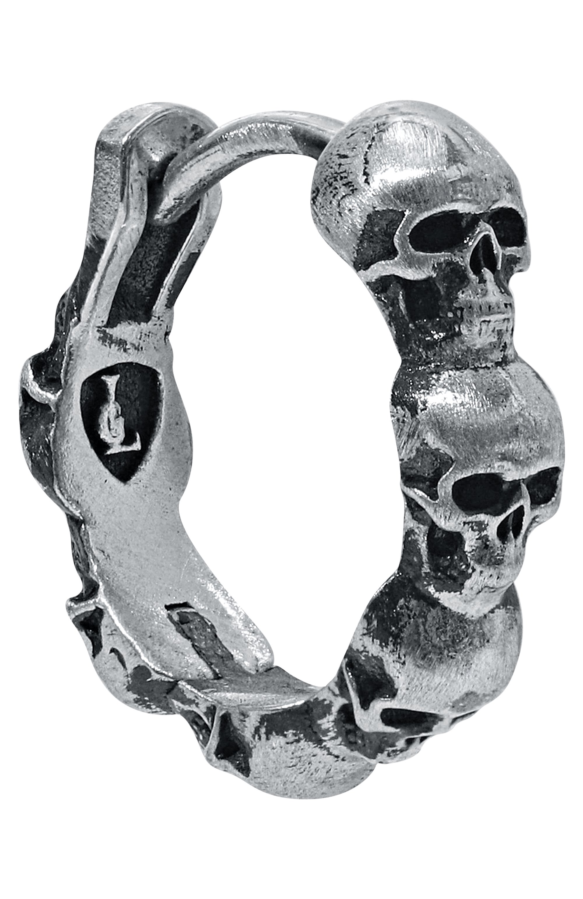 Моносерьга черепа GL JEWELRY, арт. GL200015-S97-01, фото 3