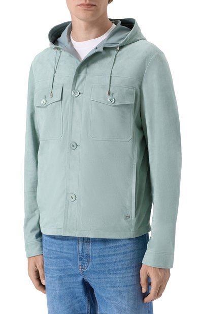 Замшевая куртка-рубашка STEFANO RICCI, арт. M7J6100150/SUEJS3, фото 3