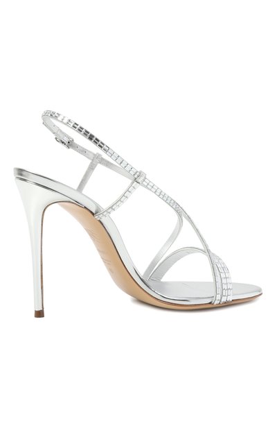 Босоножки starsway julia CASADEI серебряного цвета по цене 89950 руб., арт. 1L402A1001/T0535, фото 5 Босоножки starsway julia CASADEI, арт. 1L402A1001/T0535, фото 5