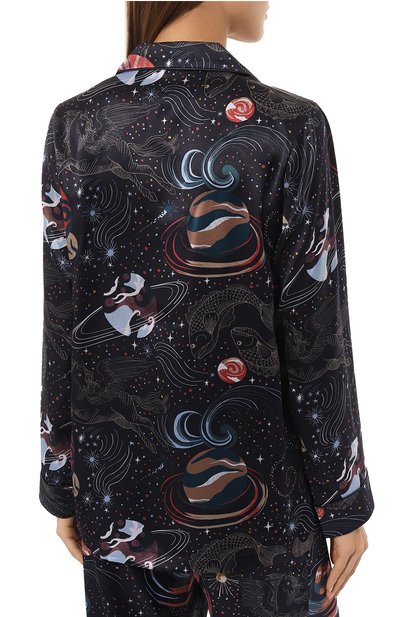 Шелковая пижама  DEREK ROSE, арт. 2050-BRIN105, фото 4