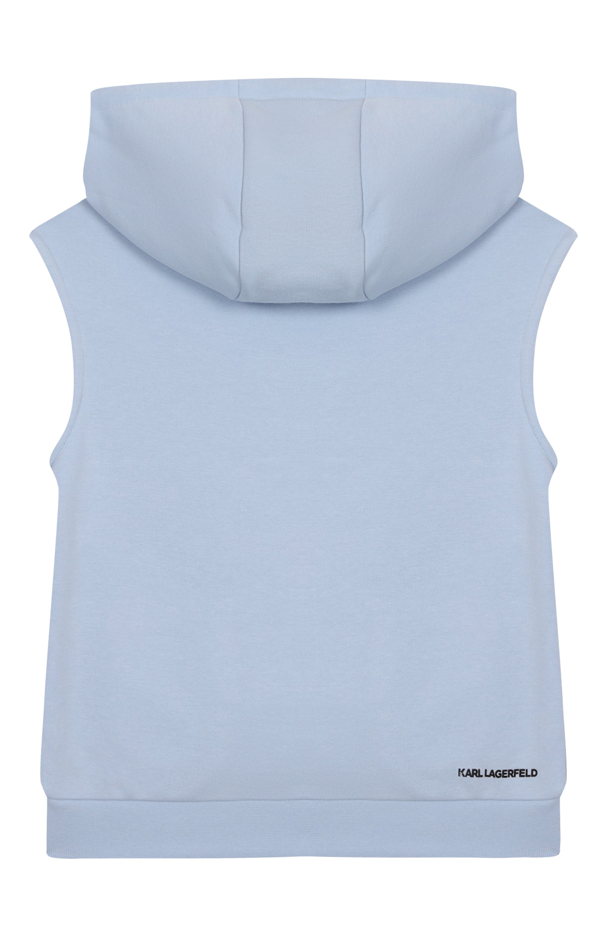 Хлопковое худи KARL LAGERFELD KIDS, арт. Z30430, фото 2