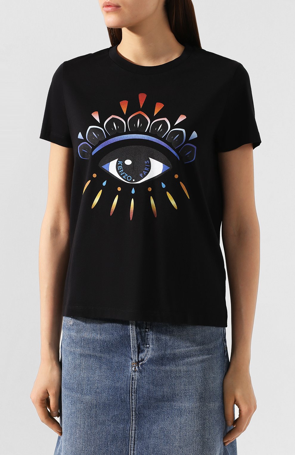 Хлопковая футболка KENZO, арт. F962TS8144YF, фото 3