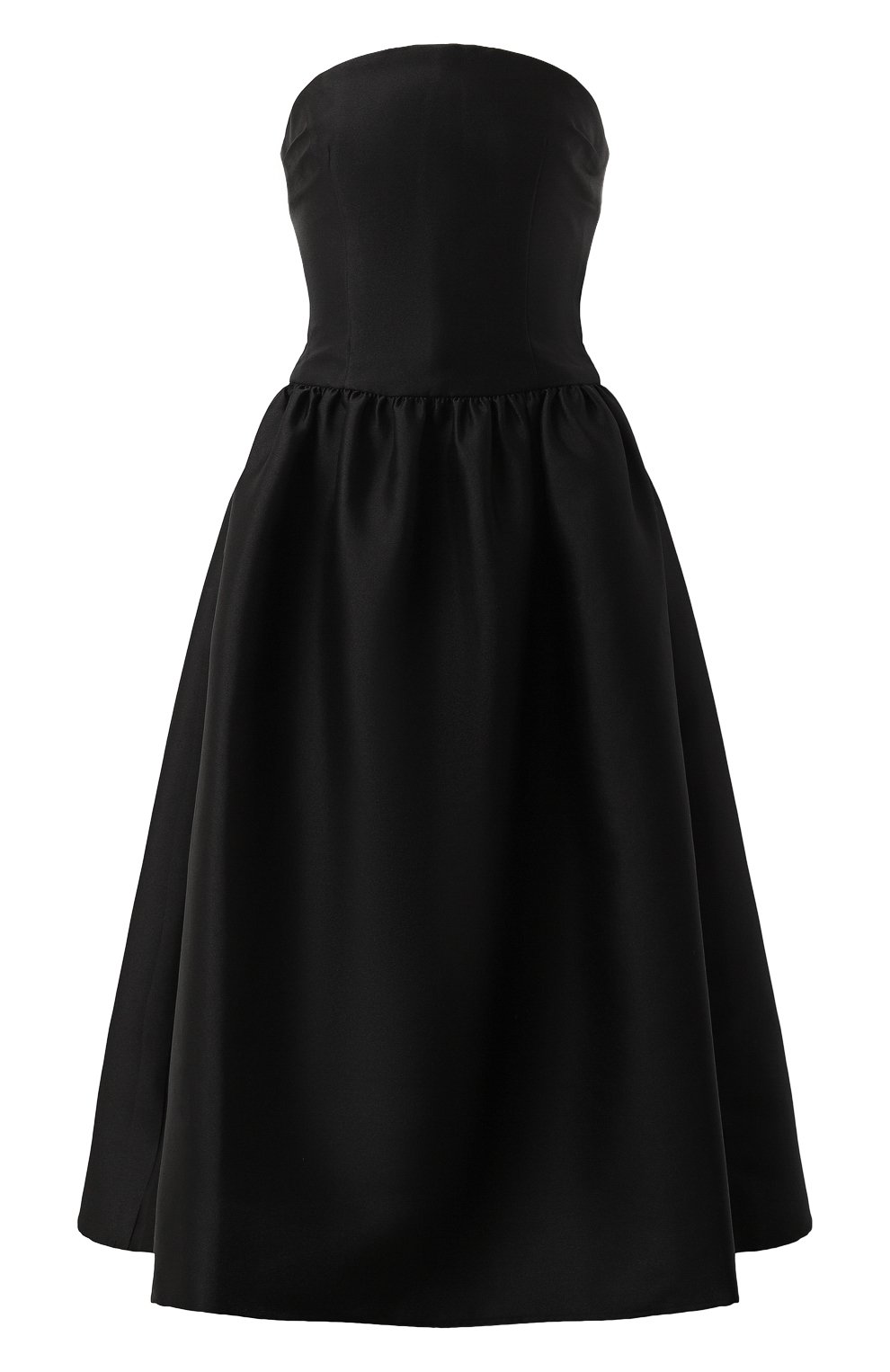 Платье SELF-PORTRAIT черного цвета по цене 64450 руб., арт. PF24-008M-B, фото 1 Платье SELF-PORTRAIT, арт. PF24-008M-B, фото 1