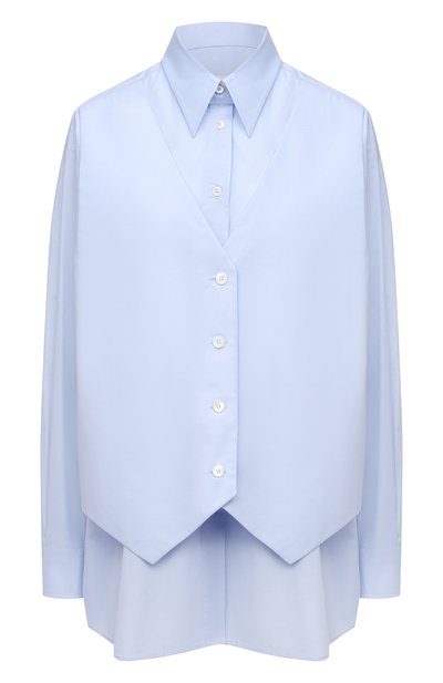 Хлопковая рубашка MM6, арт. S52DL0151/S47294, фото 1