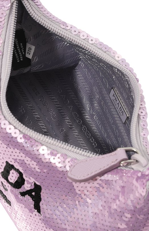 Сумка Re-Edition 2000 Prada 1NE515-2D0Y-F02SR Сиреневый  1NE515-2D0Y-F02SR Фото 5