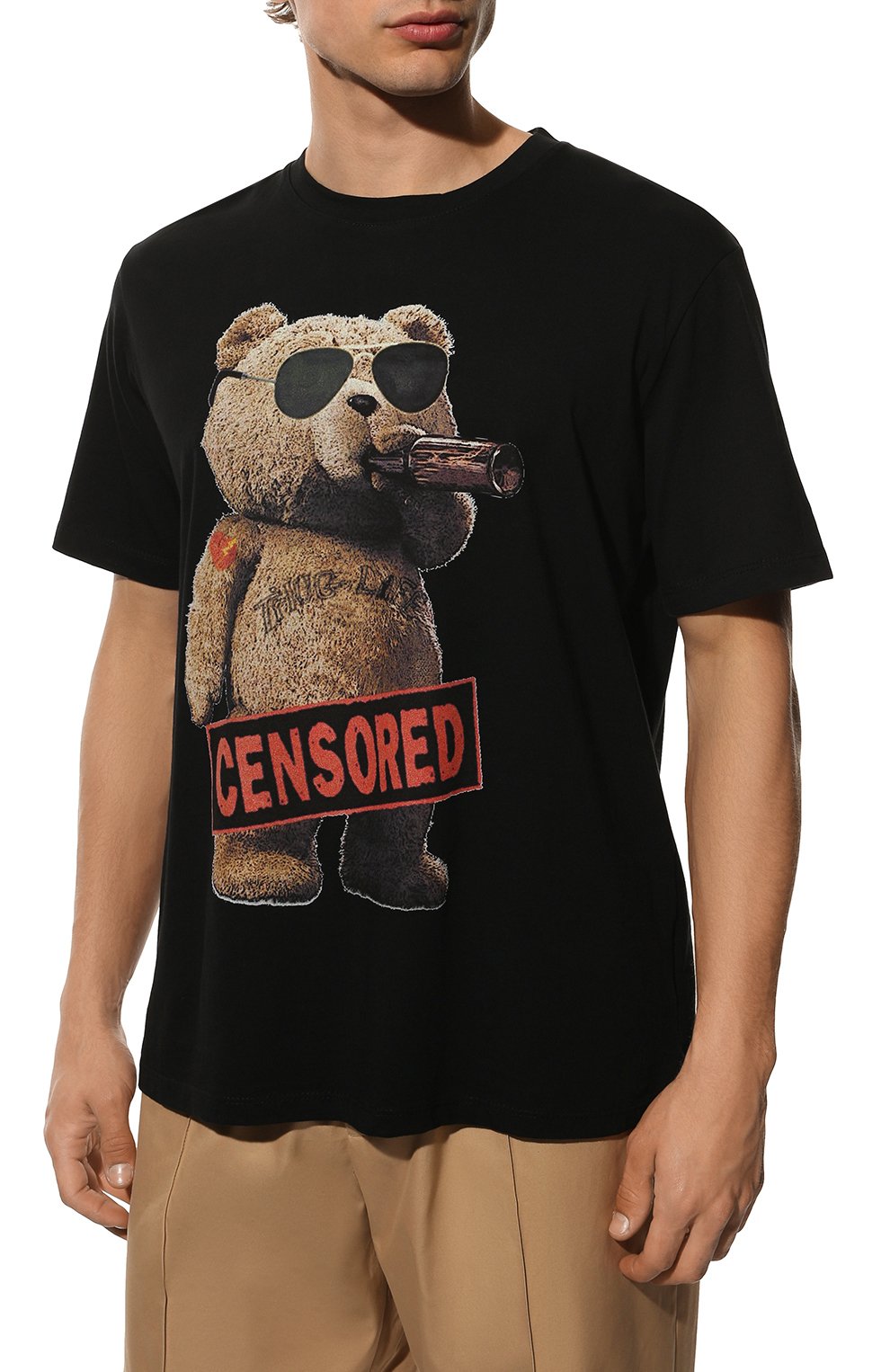 Хлопковая футболка BISIBIGLIO, арт. TEDDY CENS LIFE/2212 RIF (C0TT0NE PESANTE), фото 3