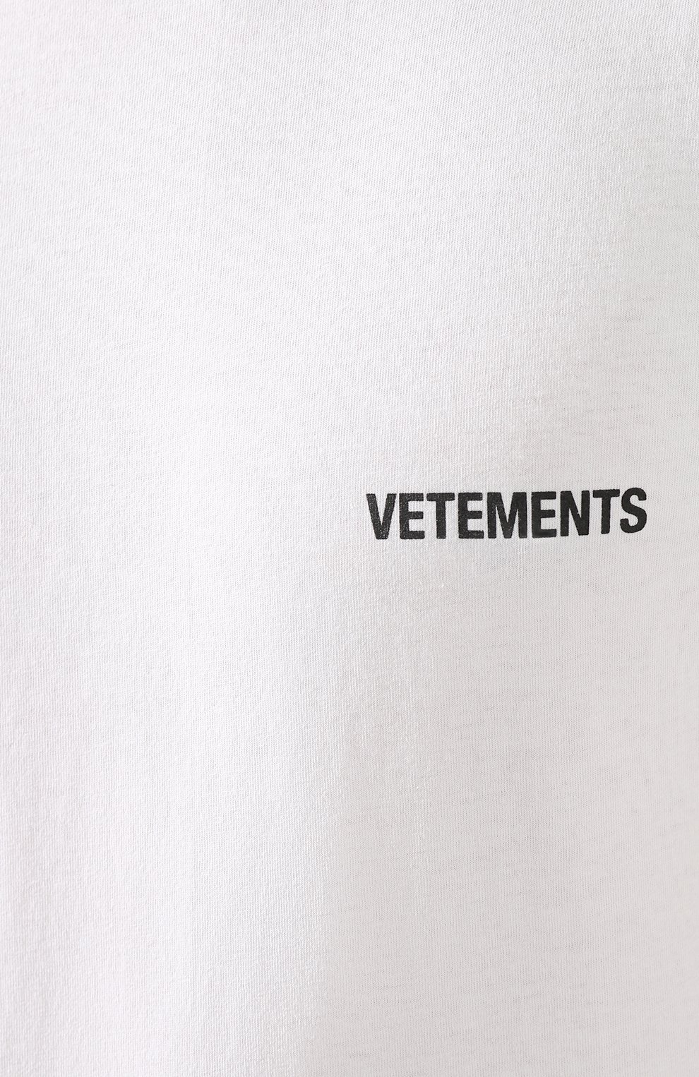 Хлопковая футболка VETEMENTS, арт. UAH21TR501 1600/M, фото 5