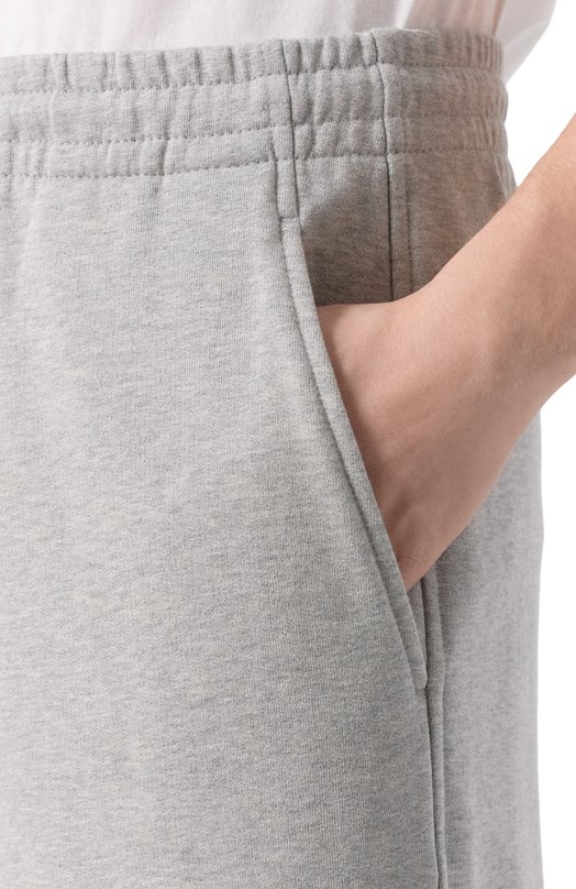 Хлопковые брюки Dries Van Noten 021156/3611 Серый  021156/3611 Фото 5