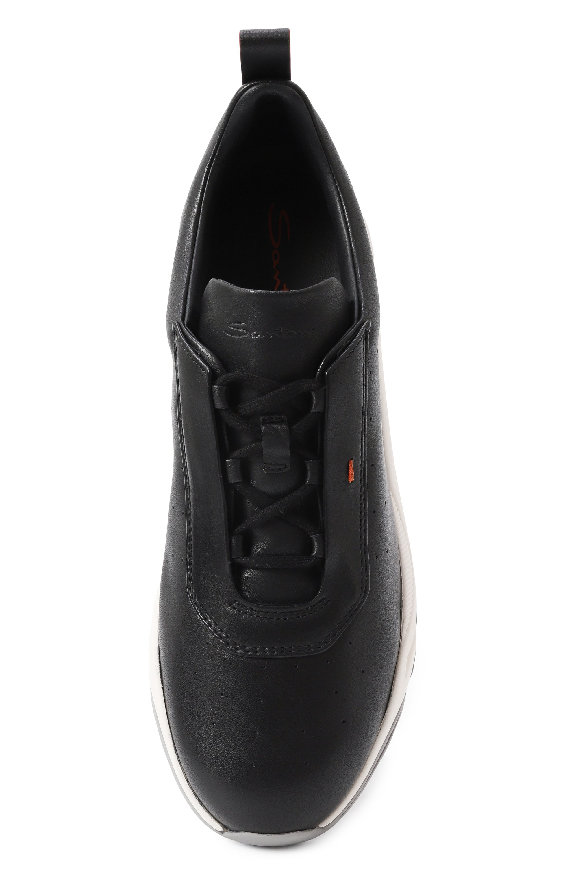 Кожаные кроссовки innova SANTONI, арт. MBIG22027BGRTESM, фото 6