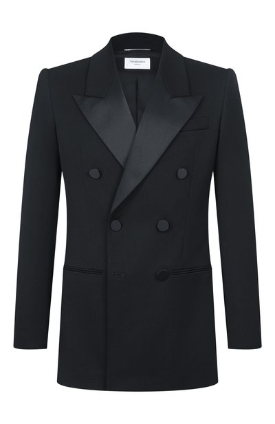 Мужской шерстяной смокинг SAINT LAURENT, арт. 797220/Y7E63
