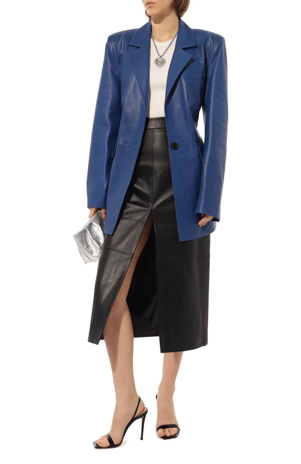 Кожаные босоножки stiletto 105 GIANVITO ROSSI, арт. G32088.15RIC.VERNER0, фото 2