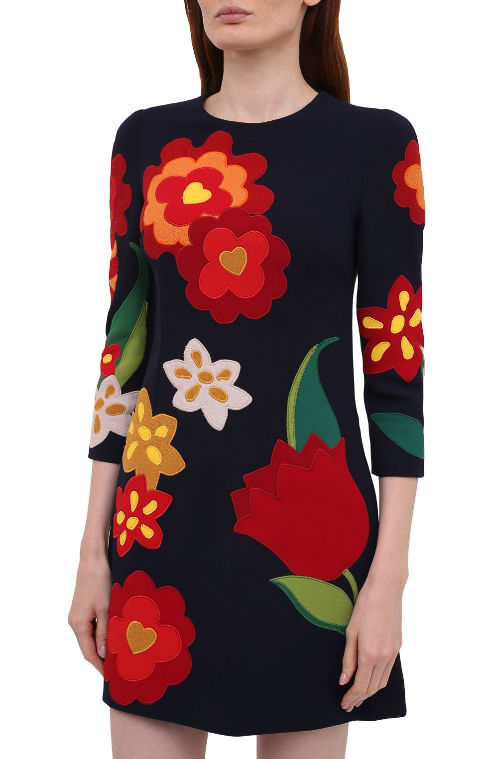 Шерстяное платье DOLCE & GABBANA, арт. F6Q4ZZ/FU2TZ, фото 3