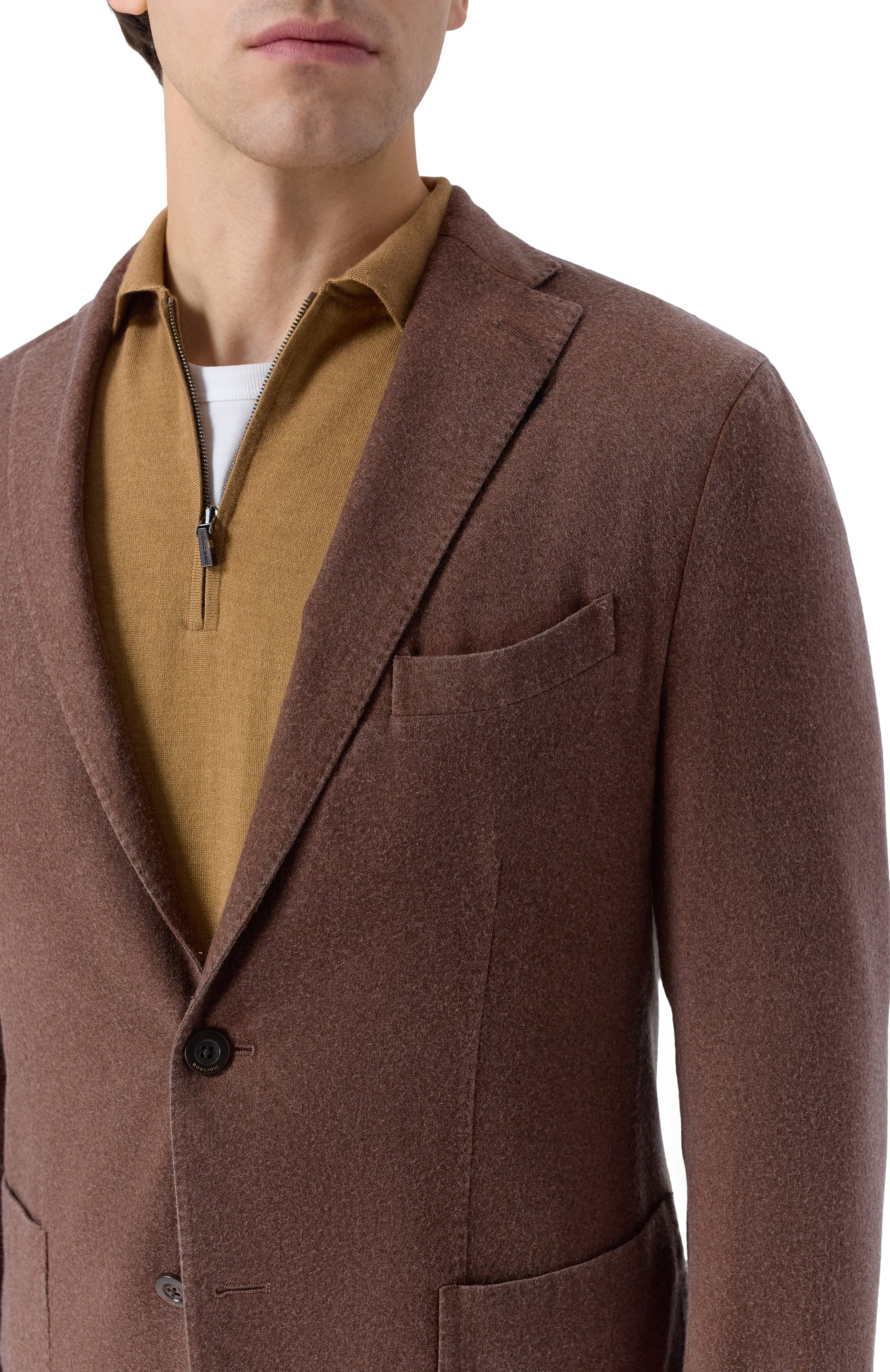 Шерстяной пиджак BOGLIOLI, арт. N1302J/FB5407, фото 5