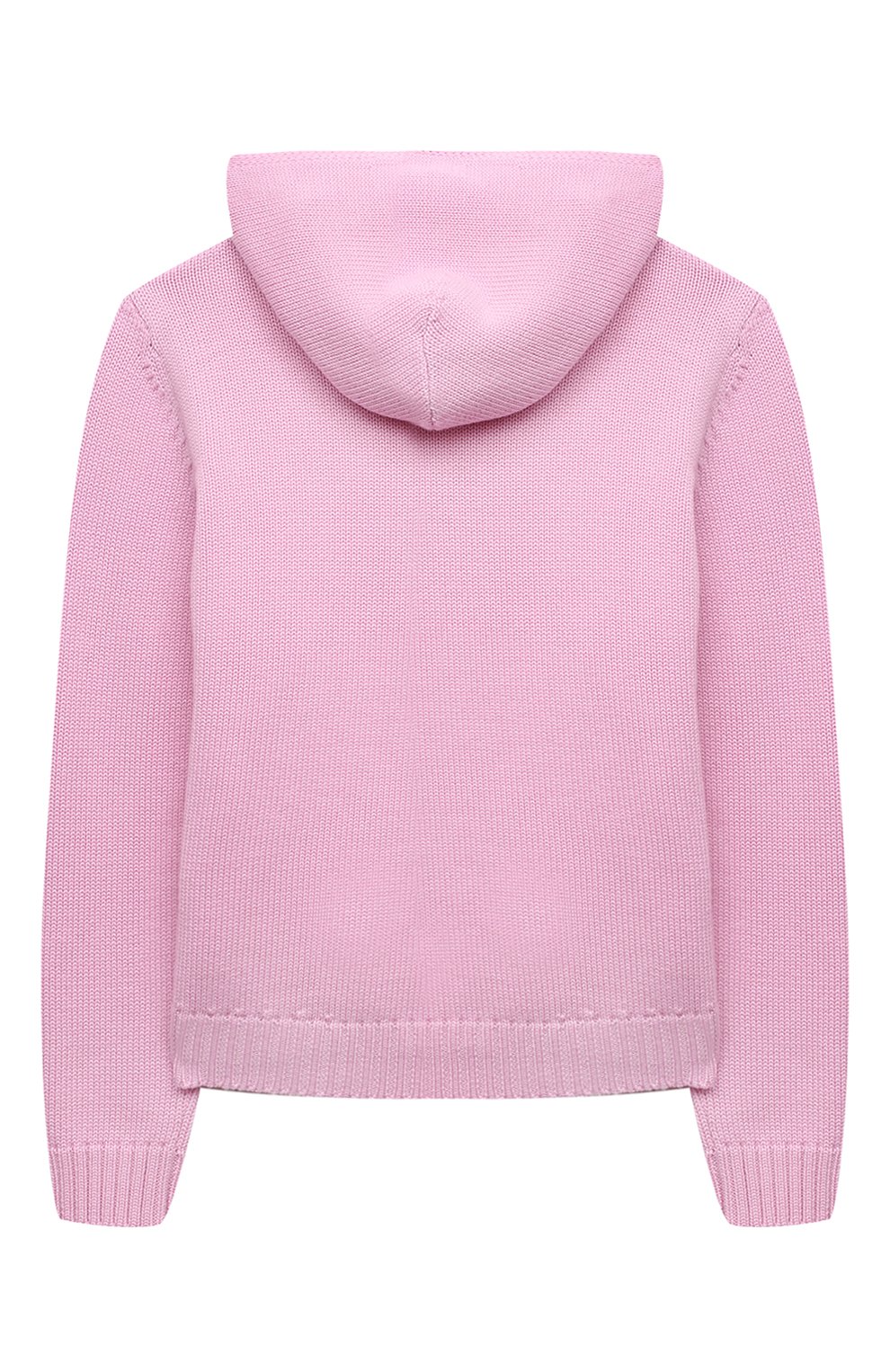 Утепленная толстовка MONCLER розового цвета по цене 53800 руб., арт. F2-954-9B502-10-A9428/12-14A, фото 2 Утепленная толстовка MONCLER, арт. F2-954-9B502-10-A9428/12-14A, фото 2