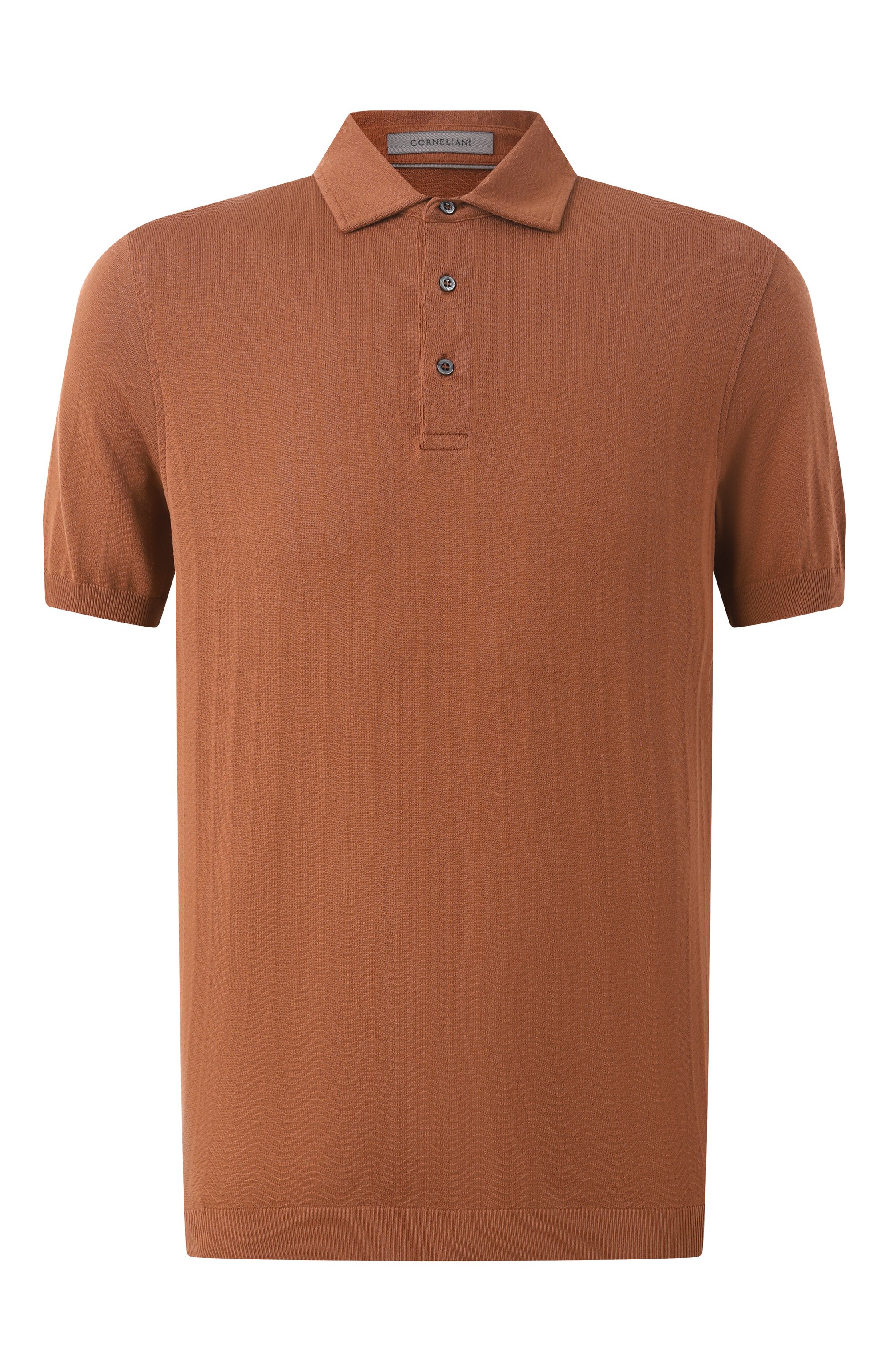 Хлопковое поло CORNELIANI, арт. 25G521-2525007, фото 1
