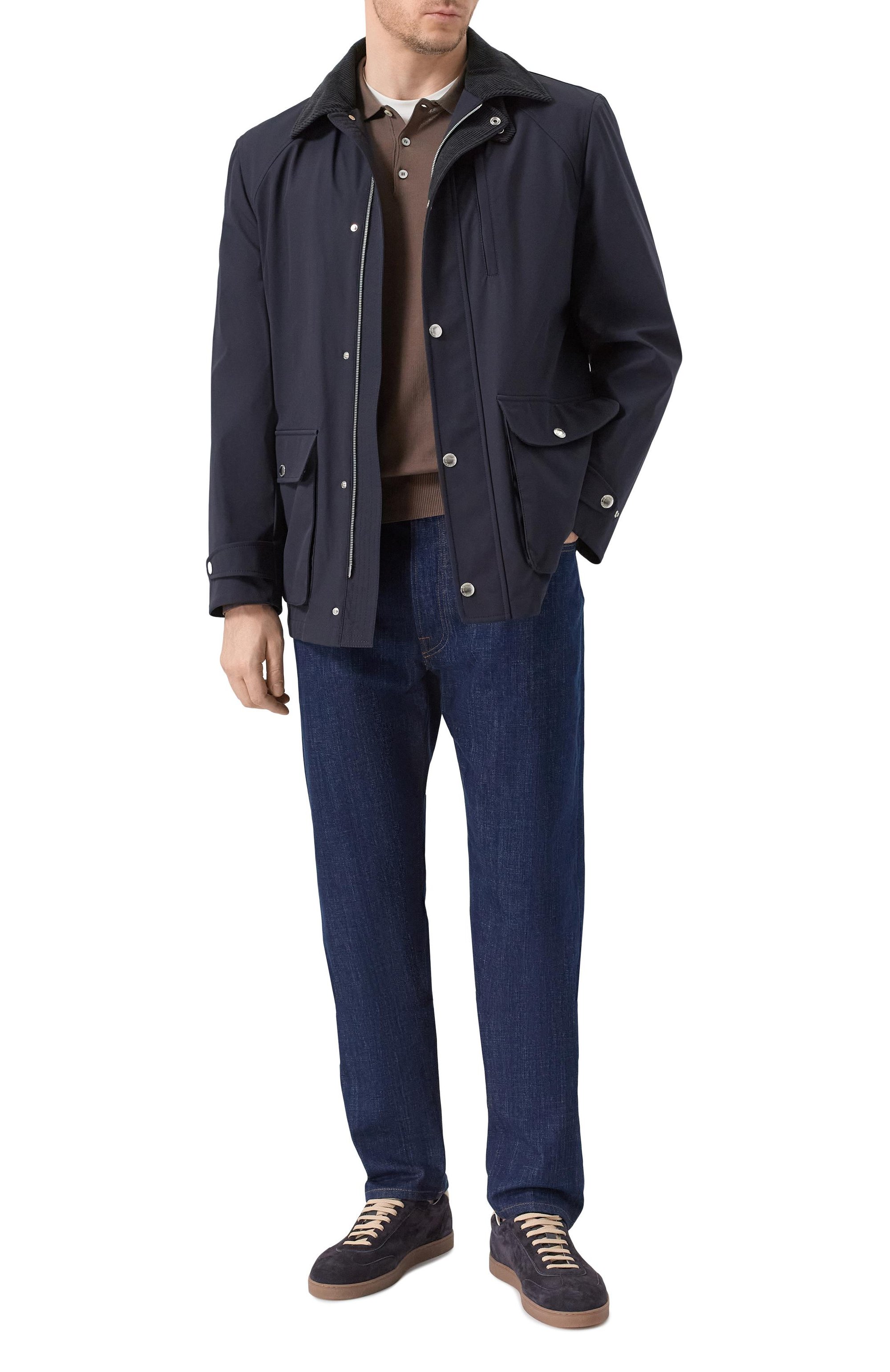 Хлопковое поло CANALI, арт. C0017B/MK02459_001, фото 2