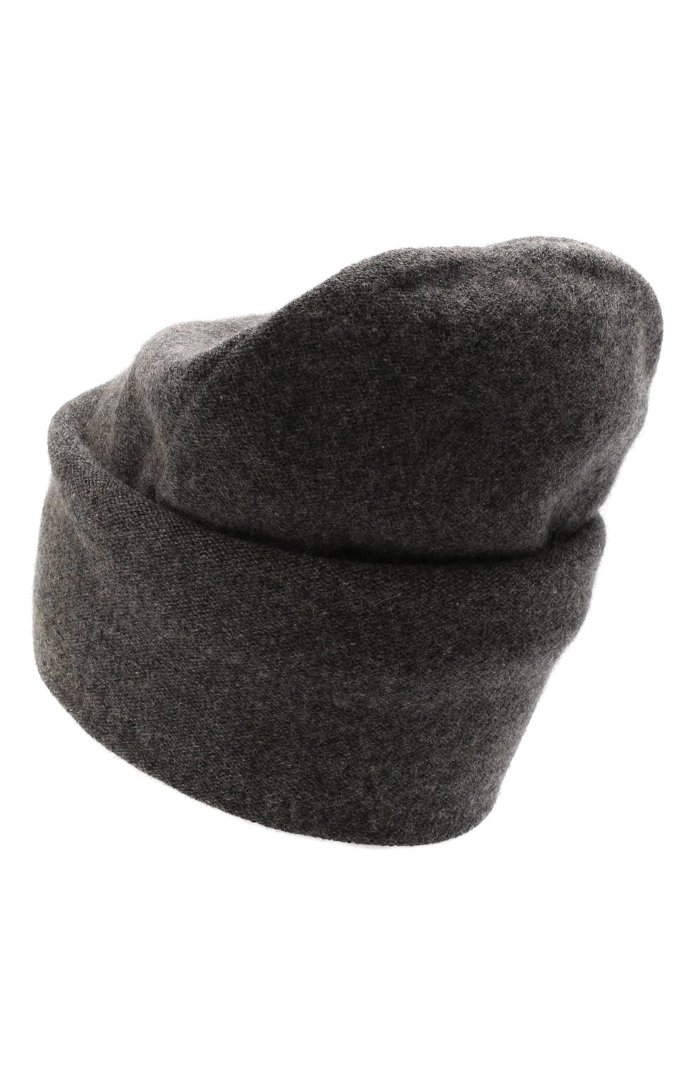 Кашемировая шапка TEGIN серого цвета по цене 14850 руб., арт. 3766A, фото 3 Кашемировая шапка TEGIN, арт. 3766A, фото 3
