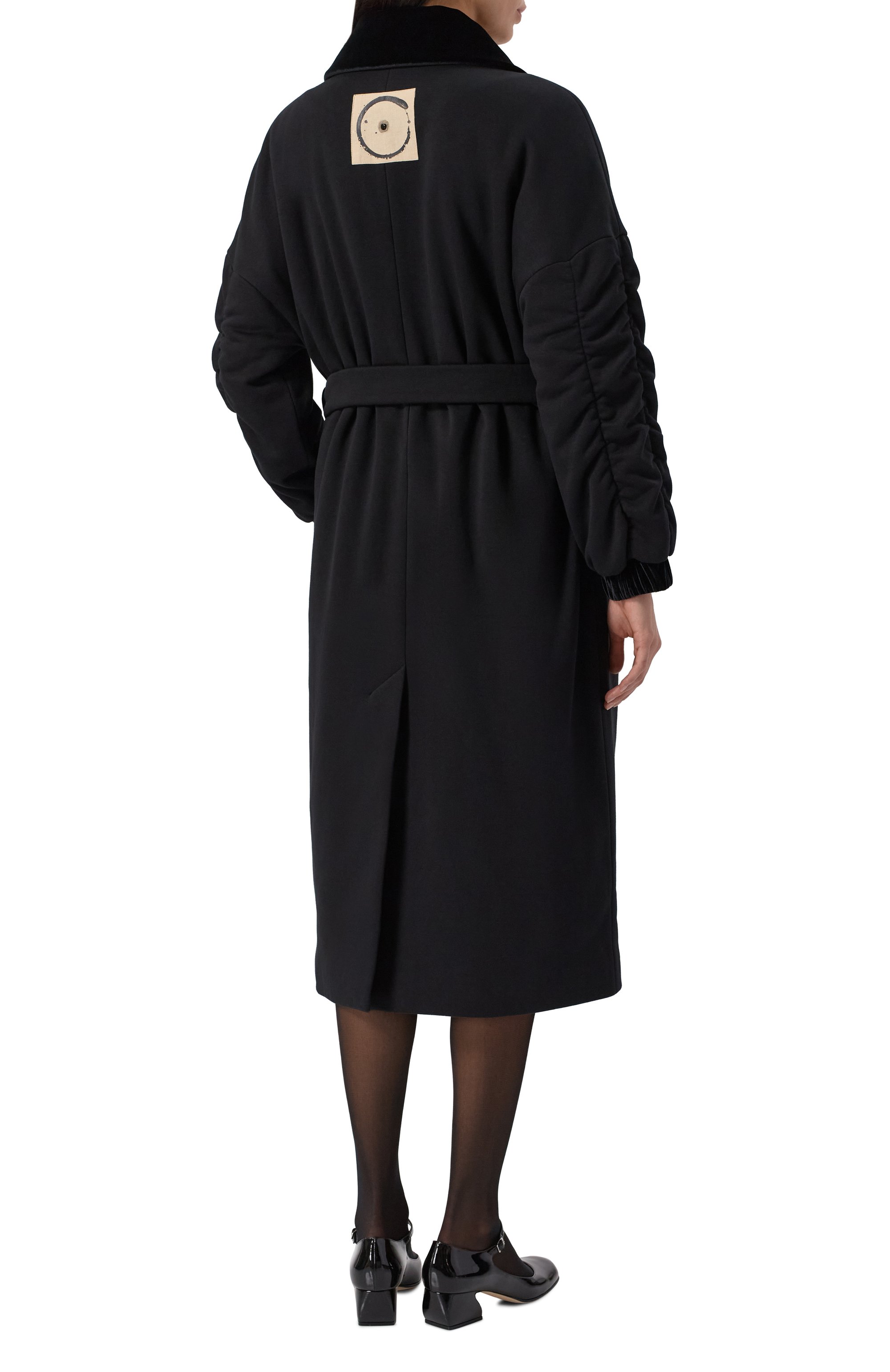 Пальто из хлопка и льна MIDGARD PARIS, арт. CT36CN-OS-BK, фото 4