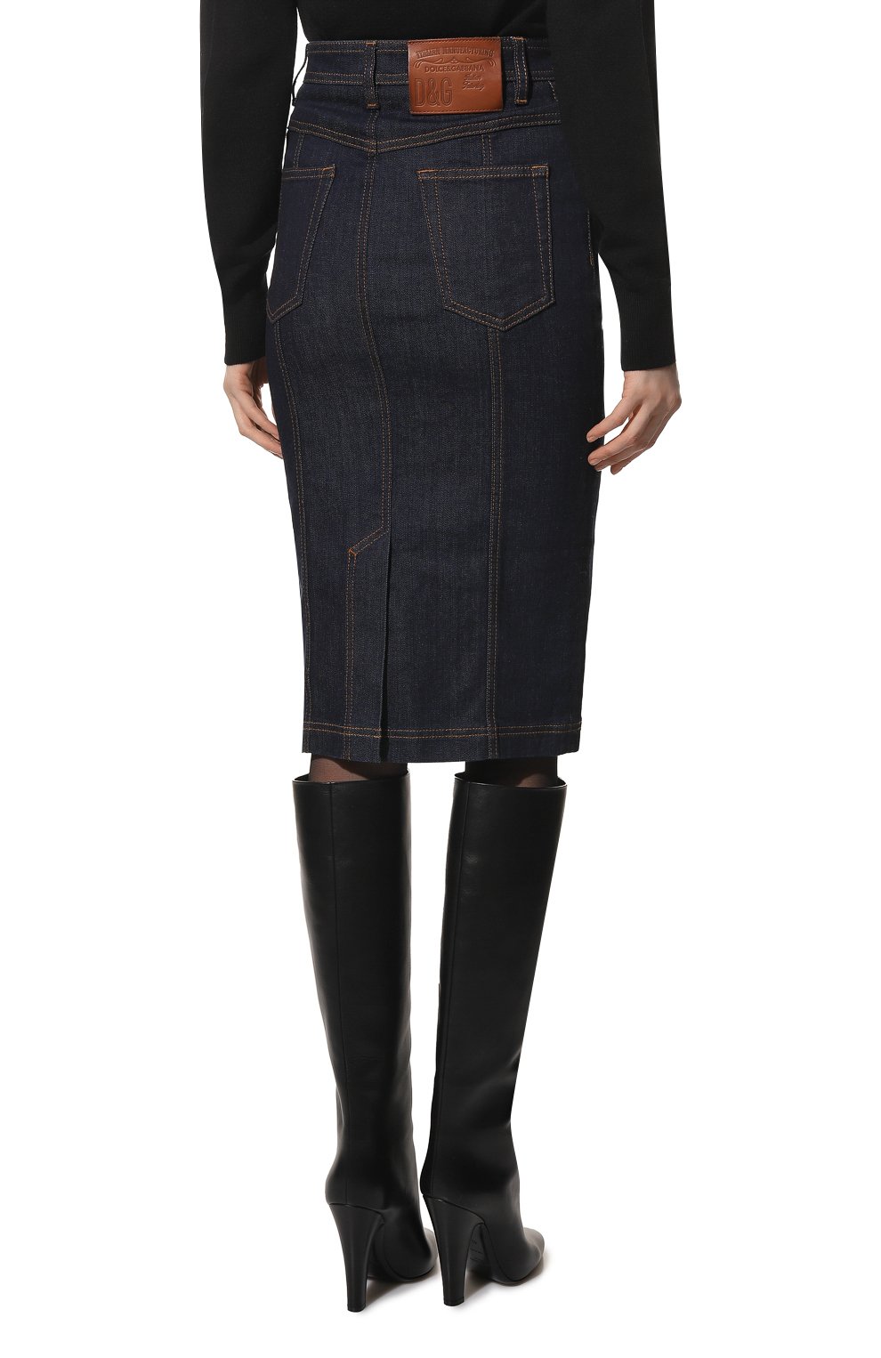 Джинсовая юбка DOLCE & GABBANA, арт. F4BR8D/G898Z, фото 4