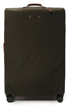 Женский дорожный чемодан x-travel BRIC`S хаки цвета, арт. BXL58145.078 | Фото 6 (Материал спла�ва: Проставлено; Материал: Текстиль; Драгоценные камни: Проставлено; Размер: large)