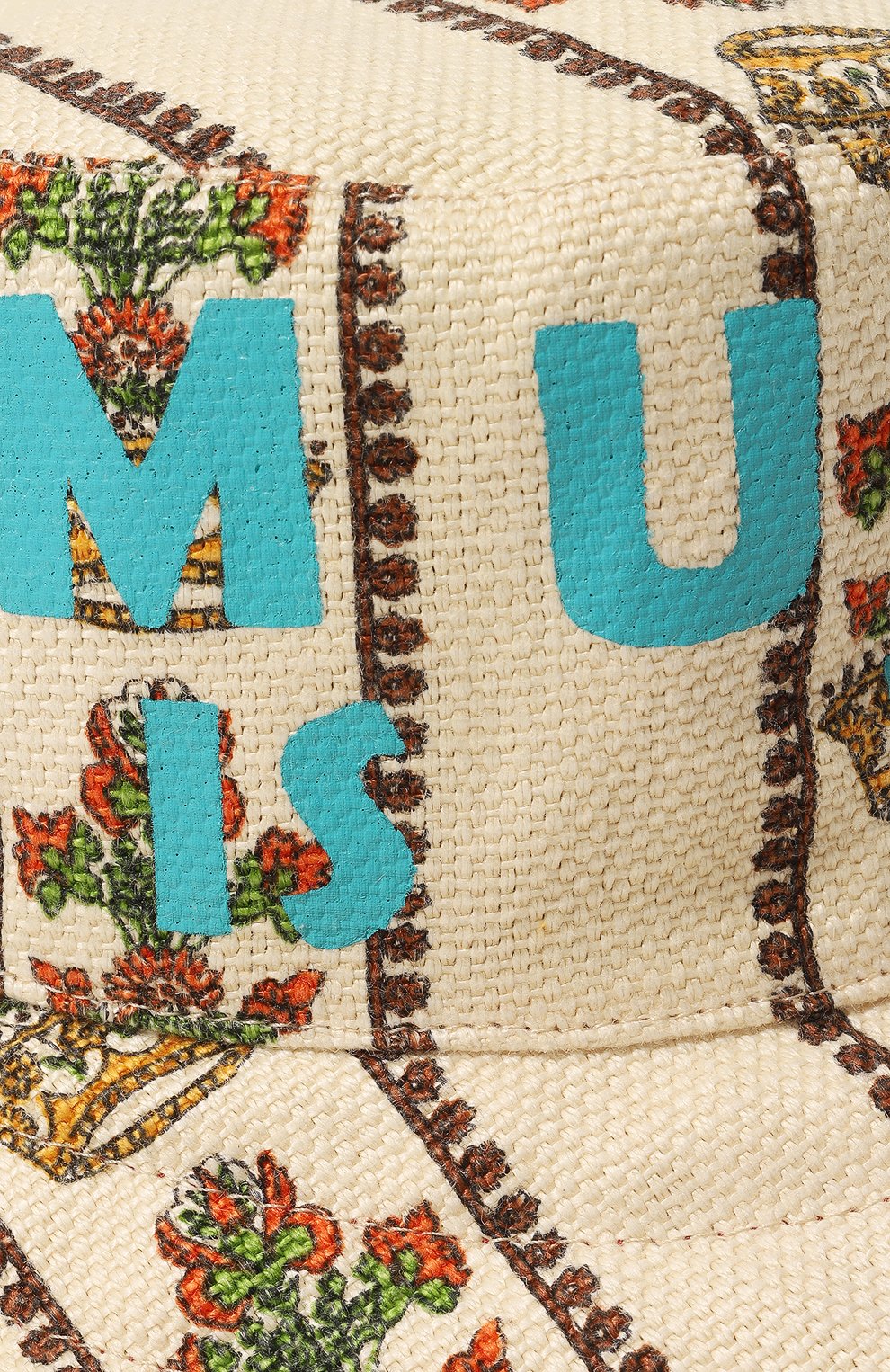 Хлопковая панама GUCCI, арт. 679994 4HAMD, фото 4