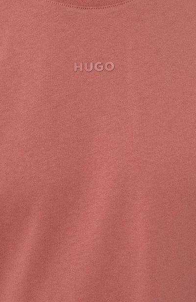 Хлопковая футболка HUGO, арт. 50488330, фото 5