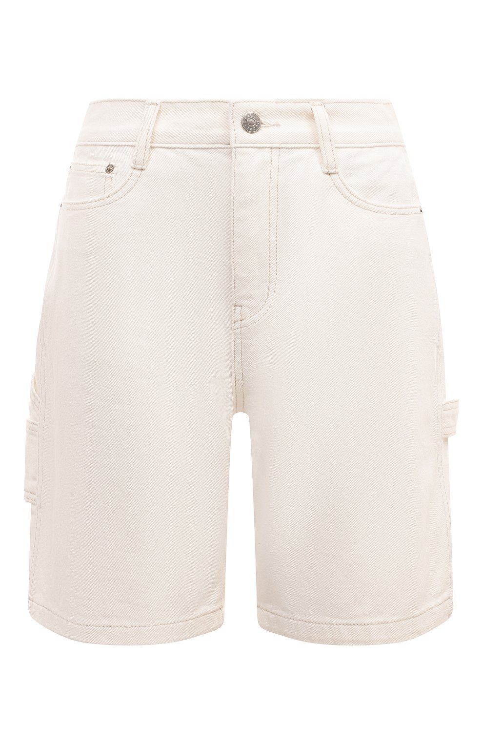 Джинсовые шорты DUNST белого цвета по цене 12950 руб., арт. UDPA4A2150W, фото 1 Джинсовые шорты DUNST, арт. UDPA4A2150W, фото 1