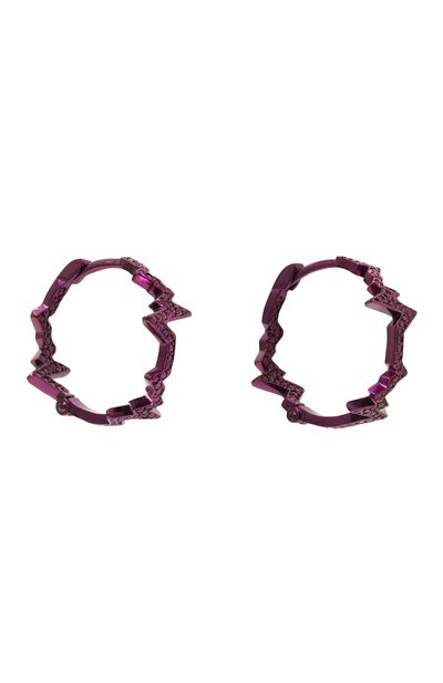 Женские серьги-кольца deep pulse CAVIAR JEWELLERY, арт. P002R
