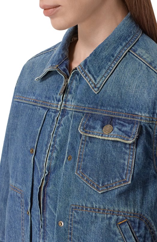 Джинсовая куртка Undercover UP1F1202 Синий  UP1F1202 Фото 5