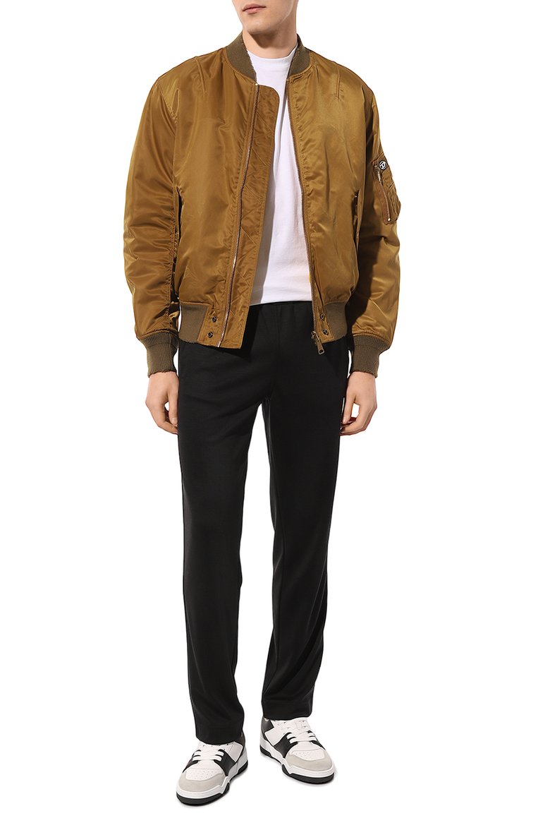 Мужские кожаные кеды dsquared2 x pac-man™ DSQUARED2 белого цвета, арт. SNM0328/01501276 | Фото 2 (Материал внутренний: Текстиль; Подошва: Массивная; Стили: Классический; Материал утеплителя: Без утеплителя; Материал внешний: Натуральная кожа; Кросс-КТ: Низкие)