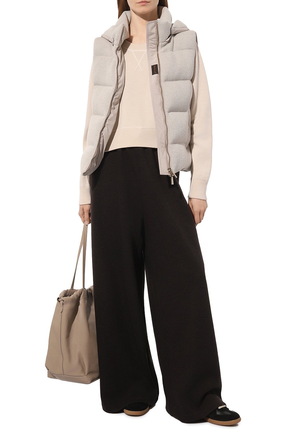 Свитшот из шерсти и шелка COSY SUNDAY, арт. S1AT009CG, фото 2