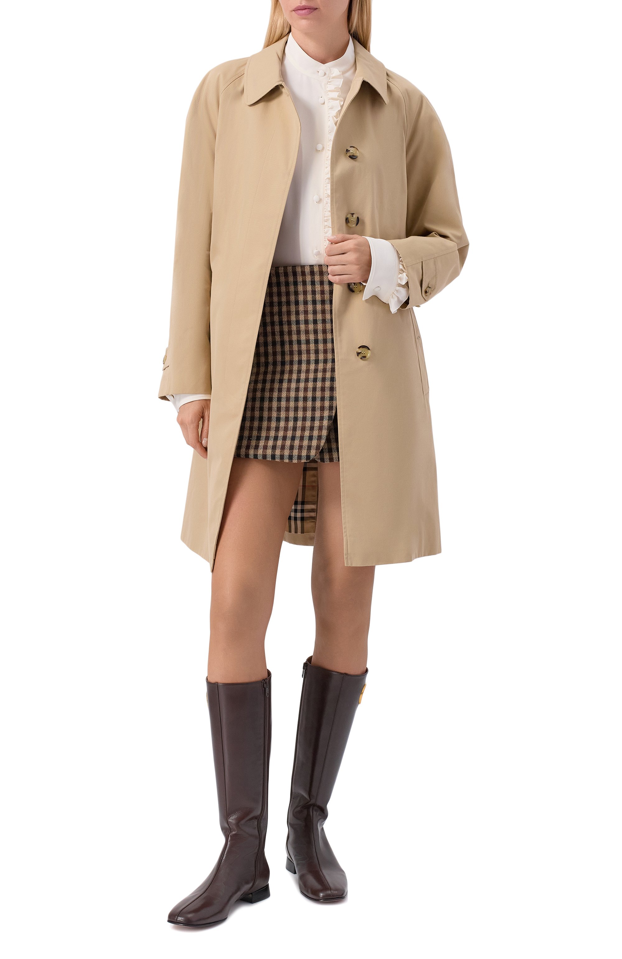 Кожаные сапоги vlogo signature VALENTINO, арт. 7W2S0LI5/DDT, фото 3