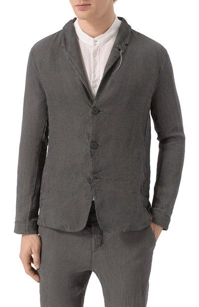 Льняной пиджак TRANSIT, арт. CFUTRZH171, фото 4