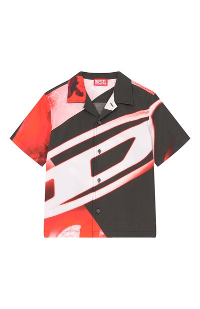 Хлопковая рубашка DIESEL, арт. J02744/KXBS5