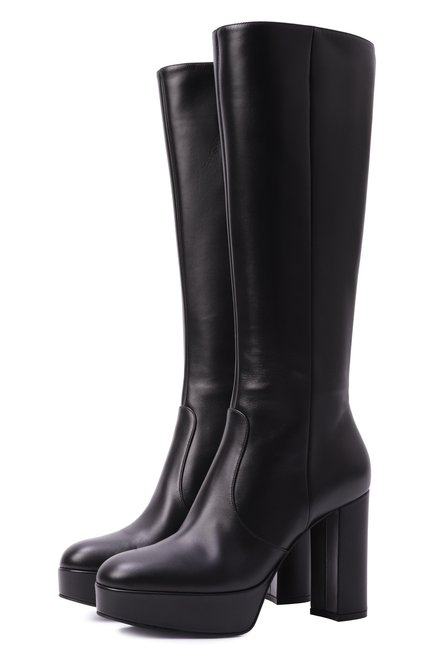 Женские кожаные сапоги portree GIANVITO ROSSI, арт. G80177.70RIC.VGINER0