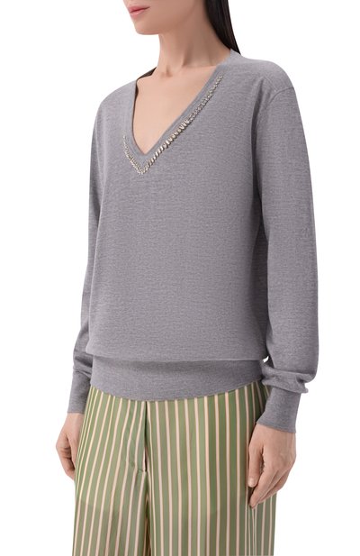 Шерстяной пуловер DRIES VAN NOTEN, арт. 011204/3700, фото 3