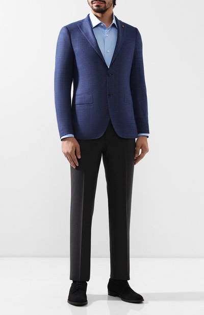 Замшевые дерби BOSS, арт. 50413910, фото 2