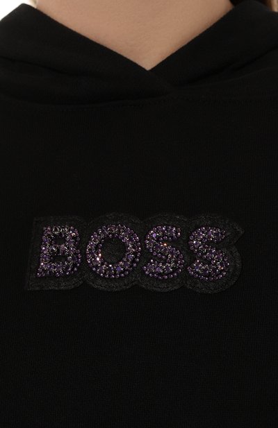 Хлопковое худи BOSS ORANGE, арт. 50528690, фото 5