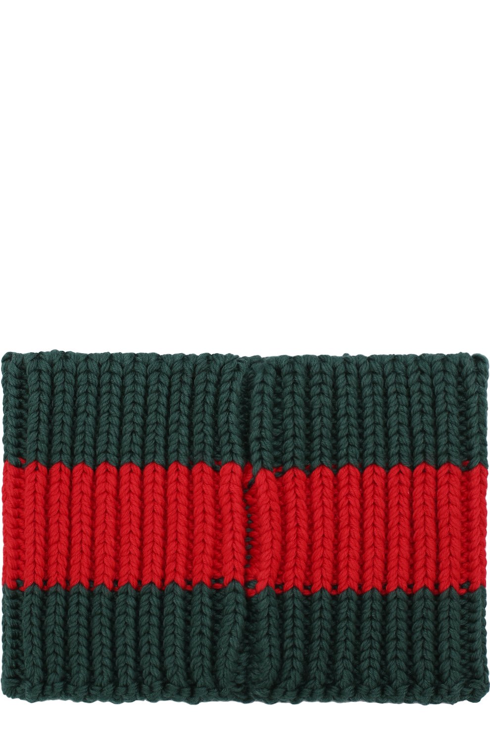 Повязка на голову с контрастной отделкой GUCCI, арт. 495490/4K111, фото 2