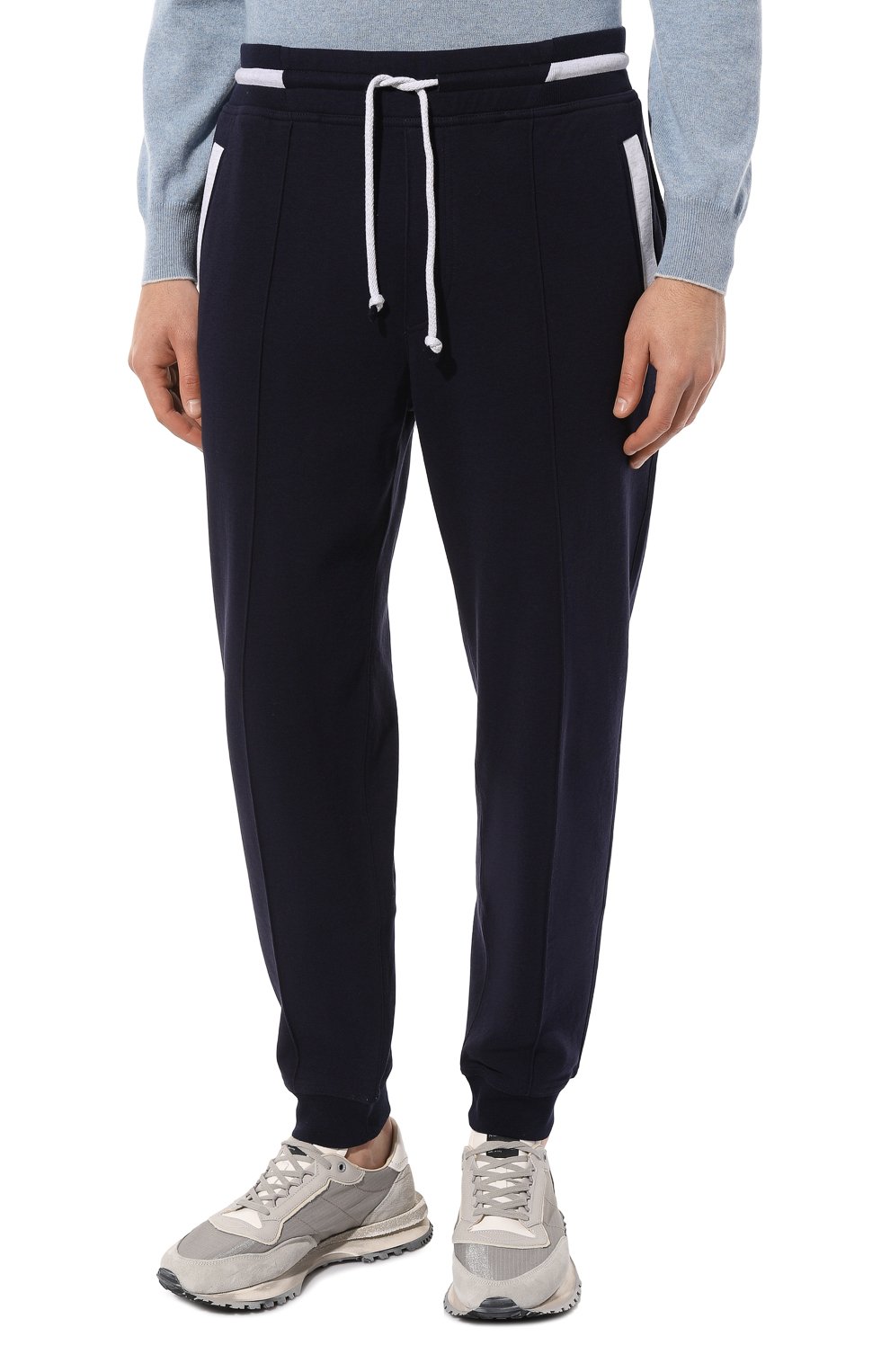 Хлопковые джоггеры BRUNELLO CUCINELLI, арт. M0T353205G, фото 3