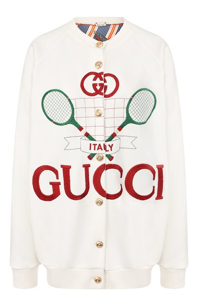 Женский хлопковый кардиган GUCCI, арт. 581165/XJBI0