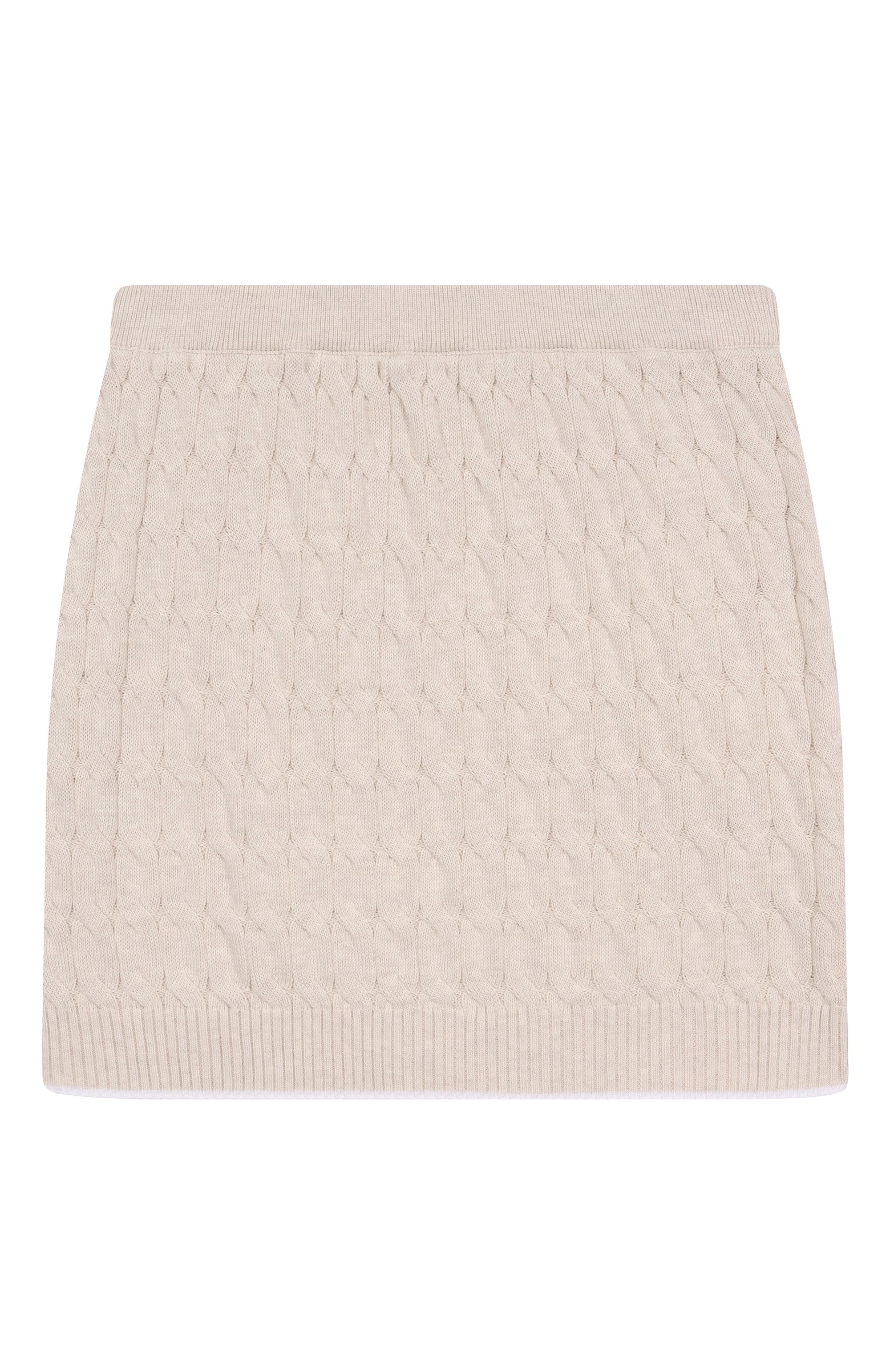 Хлопковая юбка BRUNELLO CUCINELLI, арт. B19M19989B, фото 1