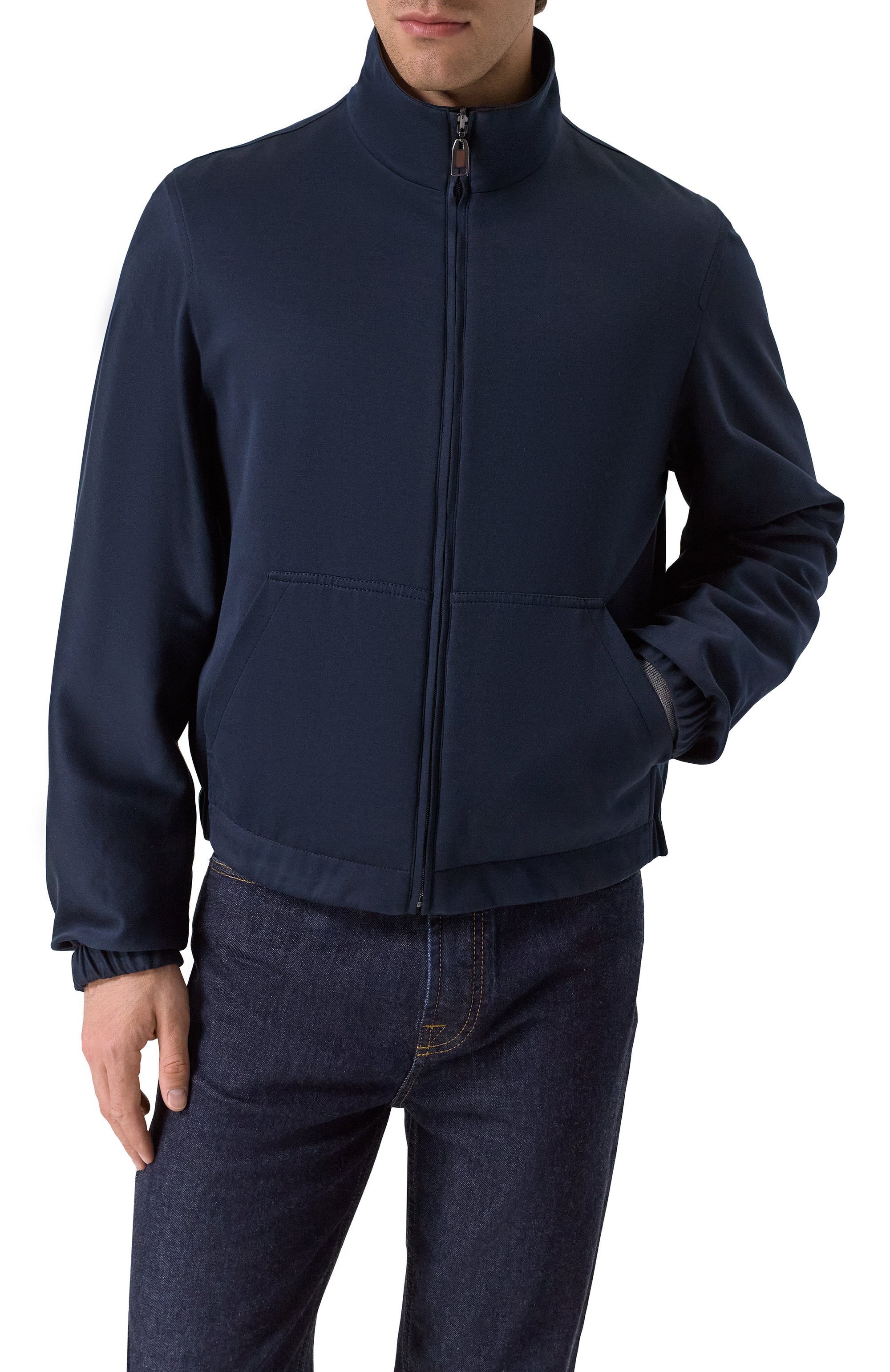 Двусторонняя шелковая куртка BRIONI, арт. SBLS0L-PC40Q, фото 8