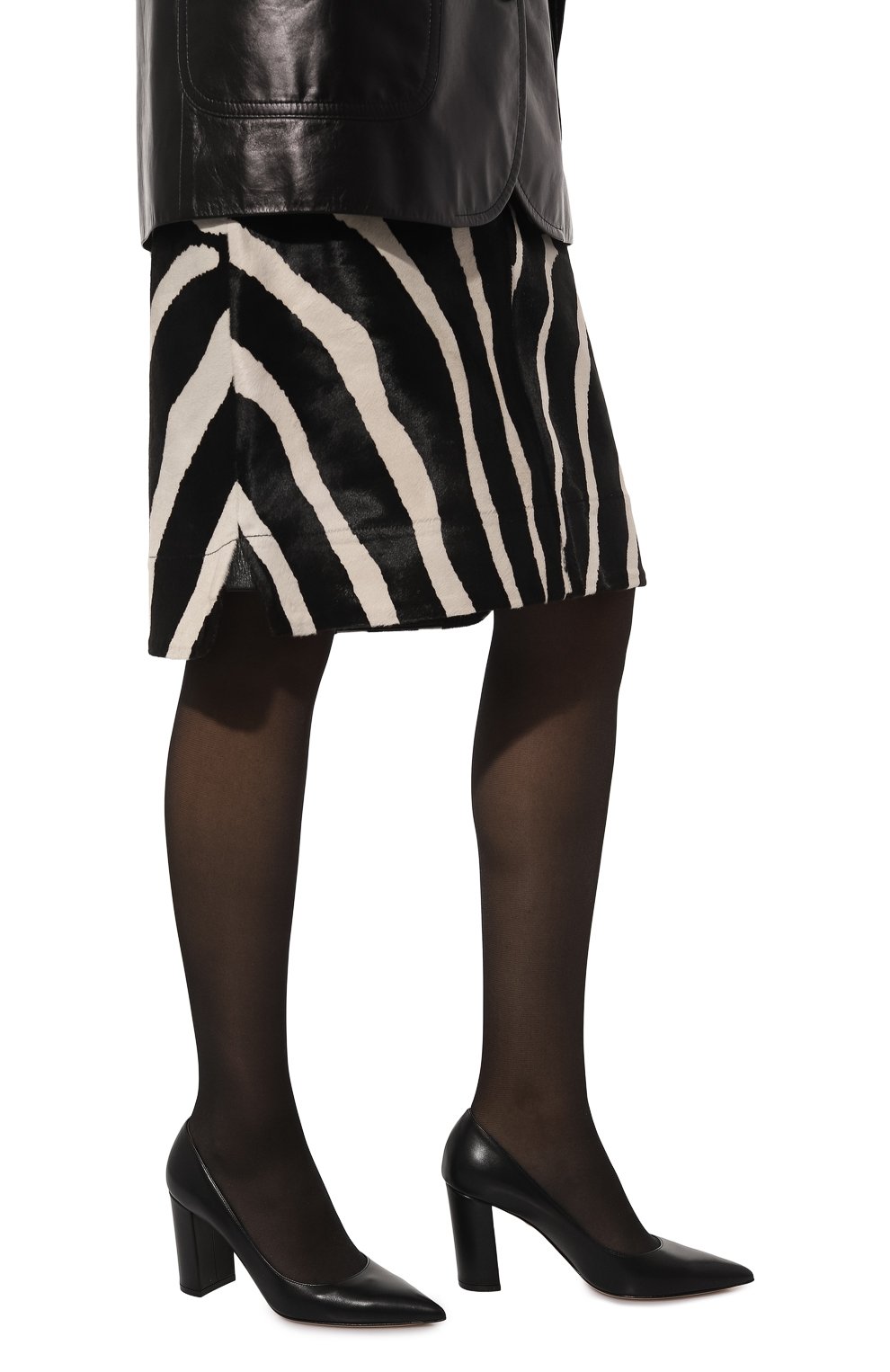 Кожаные туфли piper 85 GIANVITO ROSSI, арт. G21375.85RIC.VGINER0, фото 3