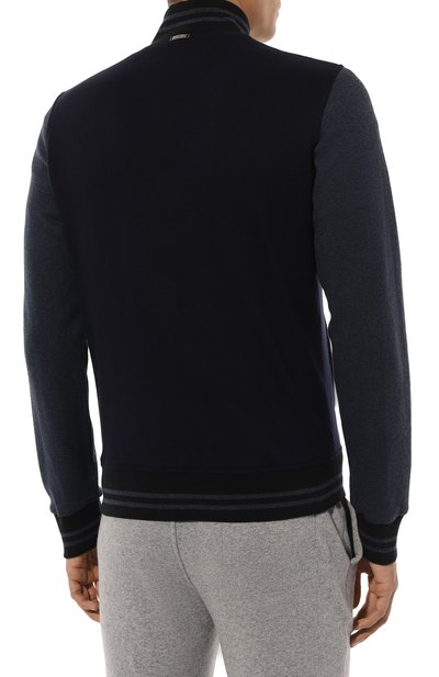 Толстовка из хлопка и кашемира CAPOBIANCO, арт. 17M457.LB00., фото 4