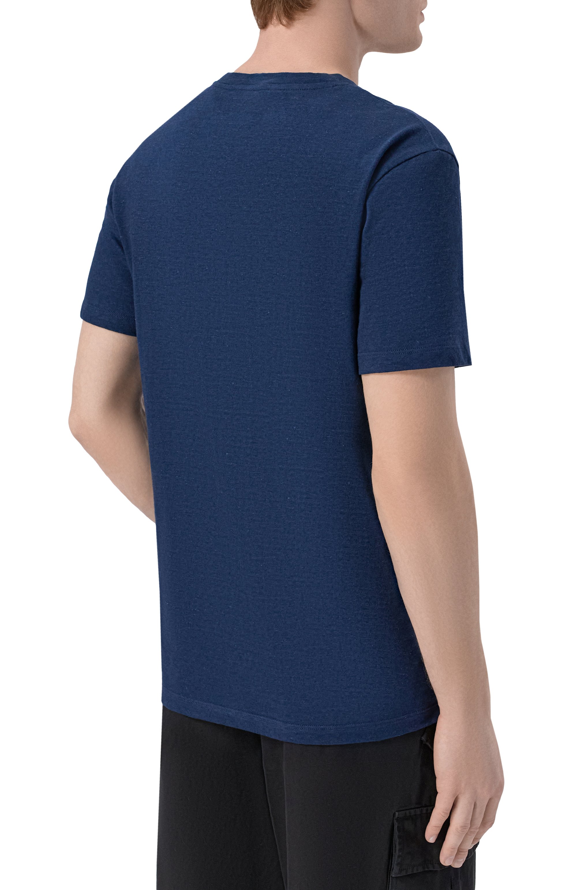 Футболка из хлопка и льна HINNOMINATE, арт. HMABM01505, фото 4