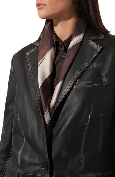 Шелковый платок KITON, арт. D53754XC5028, фото 2