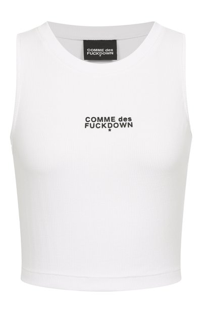 Женский хлопковый топ COMME DES FUCKDOWN, арт. CFABW01240